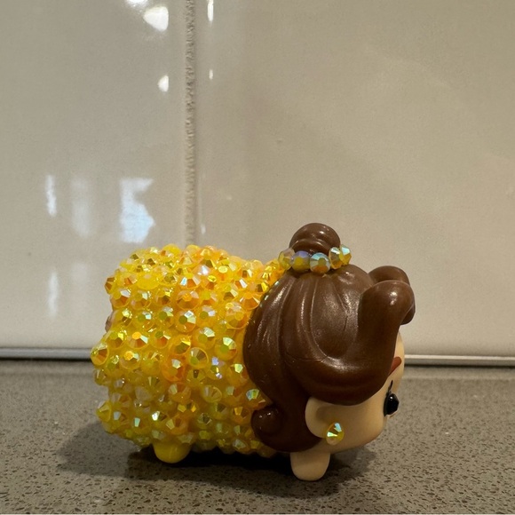 Custom | Hand rhinestoned | Belle from Beauty & the Beast | Tsum Tsum - Picture 3 of 5